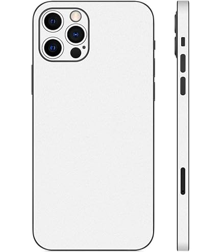 Amazon | wraplus スキンシール iPhone13 対応 [ホワイト] 背面